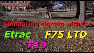 Metal Detecting Etrac vs F75LTD vs F19 at an old 1880s park Lots of tips too [upl. by Ttihw]