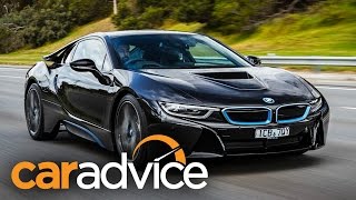 BMW i8 Review  First Drive [upl. by Drawets]