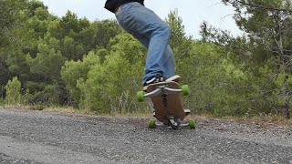 Johnny riding full chunder on the freebord 5X [upl. by Ezeerb]