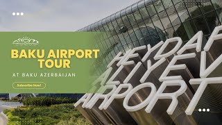 Heydar Aliyev International Airport in Baku Azerbaijan Review [upl. by Giliane]