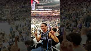 Kings fans tand up nba basketball news sports nbateam coachmikebrown gokings [upl. by Montford]