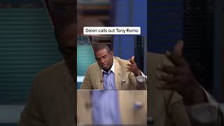 Deion CALLS OUT ROMO 😂😭 nfl deionsanders tonyromo dallascowboys xyzbca funny relatable dak [upl. by Niwred921]