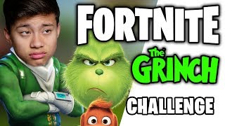 The GRINCH CHALLENGE In Fortnite Battle Royale MERRY CHRISTMAS [upl. by Aissat128]