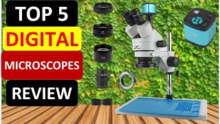 Top 5 Best Digital Microscopes in 2024 [upl. by Ecydnak756]