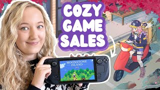 20 BEST Cozy Game Deals in Steam Spring Sale [upl. by Nytsyrk]