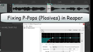 Fixing Ppops Plosives in Reaper [upl. by Farrar528]