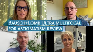 BauschLomb Ultra multifocal for astigmatism review [upl. by Edric]