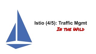 Istio 45 Traffic Management [upl. by Yrebmik246]