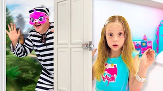 Learn safety rules with Nastya and Dad  Compilation of videos for kids [upl. by Alasteir]