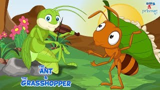 The Ant and The Grasshopper Story  Grasshopper and the Ant Moral Stories in Hindi For Children [upl. by Jeb]