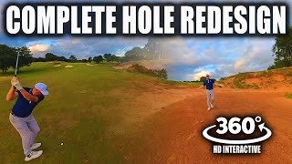 Great Golf Holes In 360 Degree VR Video  6th Pleasington GC [upl. by Caundra]