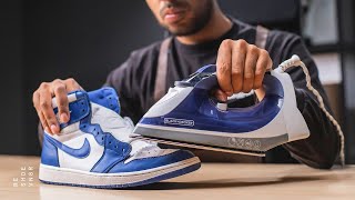 Air Jordan 1 Storm Blue Full Restoration With Vick Almighty [upl. by Lotsirhc659]