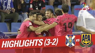 Resumen de CD Tenerife vs AD Alcorcón 32 [upl. by Berthold]