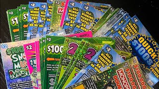 🚨 MASS LOTTERY SCRATCH OFFS amp GIVEAWAYS [upl. by Nosnej858]