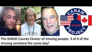 The Idaho County ID Cluster Three People Vanished on the same day miles apart and are never found [upl. by Llertram]