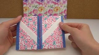 DIY Filofax Idee für Karten Visitenkarten Kreditkarten etc im Filofax aufbewahren  Ringbuch [upl. by Ainav]