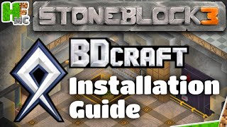 BDCraft Resource Pack for Stoneblock 3  Guide [upl. by Latsyrk]