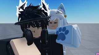 Kawaii Cat Girl  Roblox Animation [upl. by Kristin]