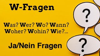 Learn German Grammar Basics  Questions Colors Hobbies [upl. by Ortiz]