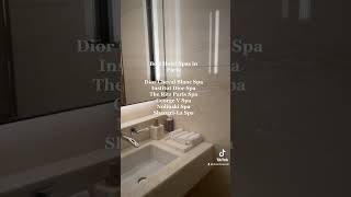 The Best Hotel Spas in Paris christiandior diorspa spa luxury paris [upl. by Solberg]