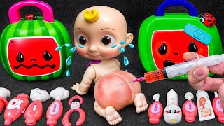 123 Minutes Satisfying with Unboxing Doctor Playset，Pregnant Women Giving Birth Toys Review  ASMR [upl. by Acinoda]