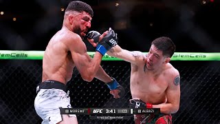 Brandon Moreno vs Amir Albazi Full Fight Recap Highlights  UFC Edmonton [upl. by Omissam]