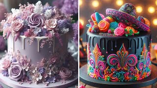 999 Oddly Satisfying Cake Decorating Compilation  Awesome Cake Decorating Ideas  So Tasty Cake [upl. by Neidhardt]