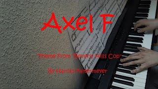 Axel F Harold FaltermeyerBeverly Hills Cop Theme Sheet Music [upl. by Cathee]