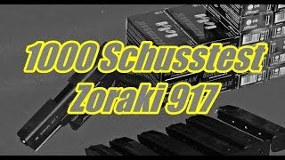 1000 Schusstest Zoraki 917 [upl. by Sesylu]