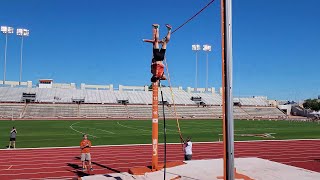 Texas Invitational 2023  Princeton Pole Vault  Guttormsen  Mudd [upl. by Teemus318]