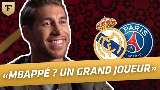 Sergio Ramos  quotBenzema peut poser des problèmes à nimporte quel défenseurquot [upl. by Aymahs]