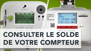 ORES  Consulter le solde de votre compteur [upl. by Rosalinde]