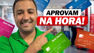 TÁ APROVANDO DE IMEDIATO  5 NOVOS CARTÕES DE CRÉDITO APROVAÇÃO FÁCIL E SEM COMPROVAR RENDA [upl. by Asatan303]