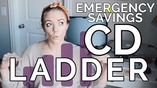 HOW TO BUILD A CD LADDER  Emergency Savings Fund [upl. by Britton]