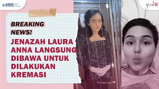 Usai Upacara Tutup Peti Jenazah Laura Anna Langsung Diberangkatkan Untuk Dilakukan Kreamsi [upl. by Nilrev]