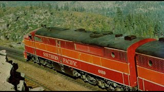 Men Wheels and Power 1956 Southern Pacific Railroad in Action [upl. by Norret301]