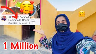 Masha ALLAH 1 Million 🥰 After 2 Years 🙈  Zaini Baji [upl. by Ahsienot]