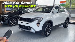 Kia sonet HTK Optional Diesel 2024  Kia Sonet HTK O Diesel MT 2024 [upl. by Suzi]