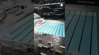 TIMELAPSE DE LA CONSTRUCCIÓN DE PISCINA OLÍMPICA EN 36 DÍAS 🏊‍♂️🤽‍♀️ ingeniería [upl. by Carbo81]