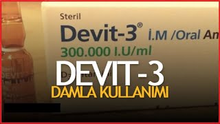 Devit 3 Damla Nasıl Kullanılır – Günde Kaç Damla Kullanılır devit3 [upl. by Anchie185]