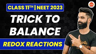 Balancing Redox Reactions Class 11  Easy Trick to Balance Redox Reaction  Class 11 Chemistry [upl. by Verna412]