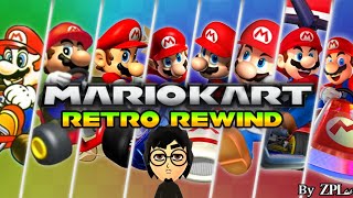 Mario Kart Wii Retro Rewind Races to 30k [upl. by Bevers]