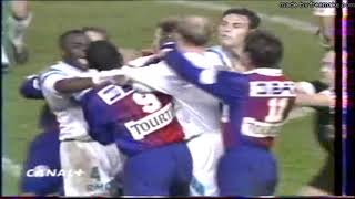 PSG vs OM 1994 Bagarre Générale [upl. by Koo]