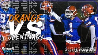 OLENTANGY ORANGE FOOTBALL  Late Game Heroics Raise Orange Over Braves  Playoff HIGHLIGHT [upl. by Mario759]