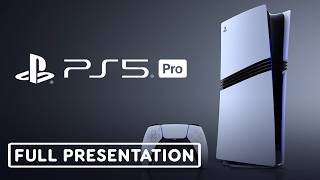 PS5 Pro Reveal  PlayStation 5 Pro Full Technical Presentation [upl. by Radnaskela]