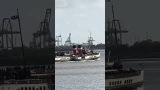 Paddle Steamer Waverley  Steam Ship [upl. by Imorej]