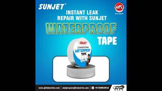 Instant Leak Repair with Sunjet Waterproof Tape [upl. by Joan]