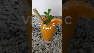 Ultimate immune booster VITAMIN C smoothie with TWO ingredients [upl. by Blinni]