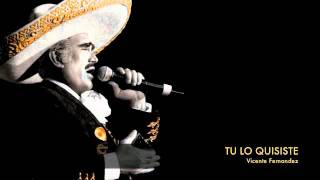 Vicente Fernandez  Tu Lo Quisiste [upl. by Ttocserp286]