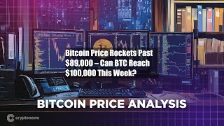 Bitcoin Price Rockets Past 89000 – Can BTC Reach 100000 This [upl. by Monjan]